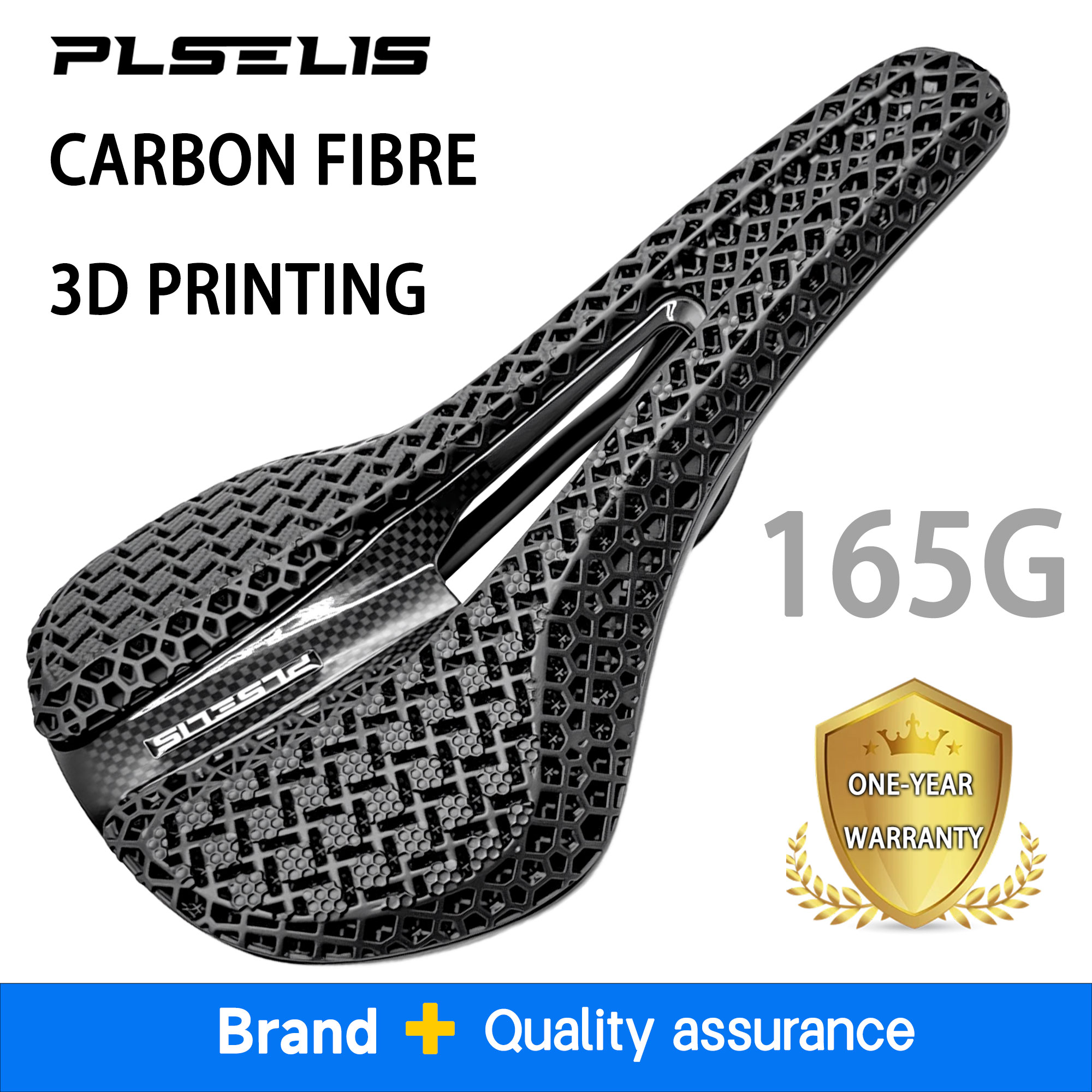 Mtb Saddle Lightweight - Plselis Full Carbon Fietszadel Lichtgewicht 165g