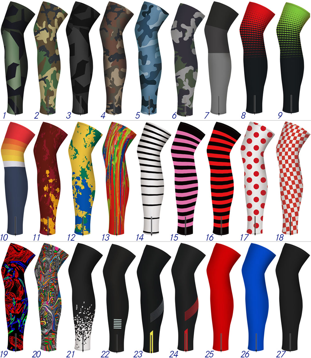 Mountain Biking Pads - Thermische fleece fietsbeenwarmers, MTB-kniepad, Mountain Road