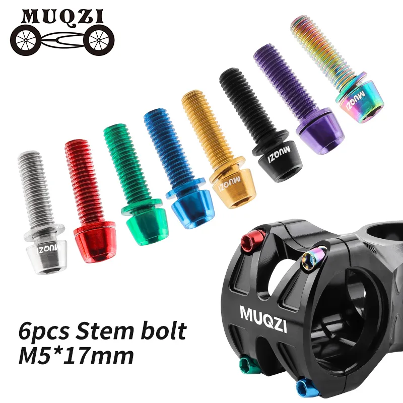 Handlebar Riser Stem - Muqzi 6 Stuks Stuurpen Bouten M