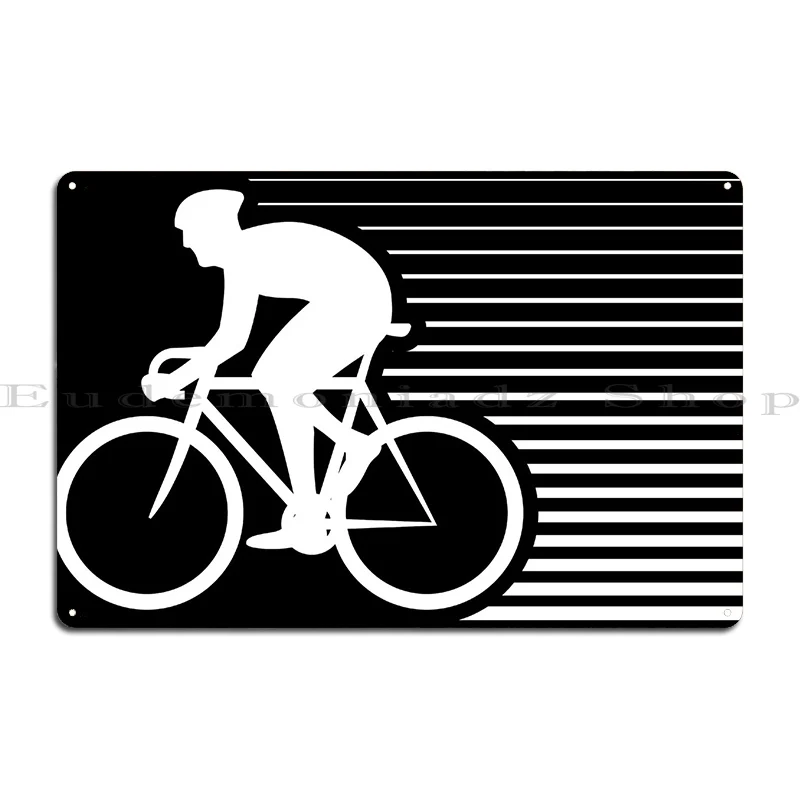 Mountain Biking Europe - Fiets Mountainbike Road Metal Sign Schilderen