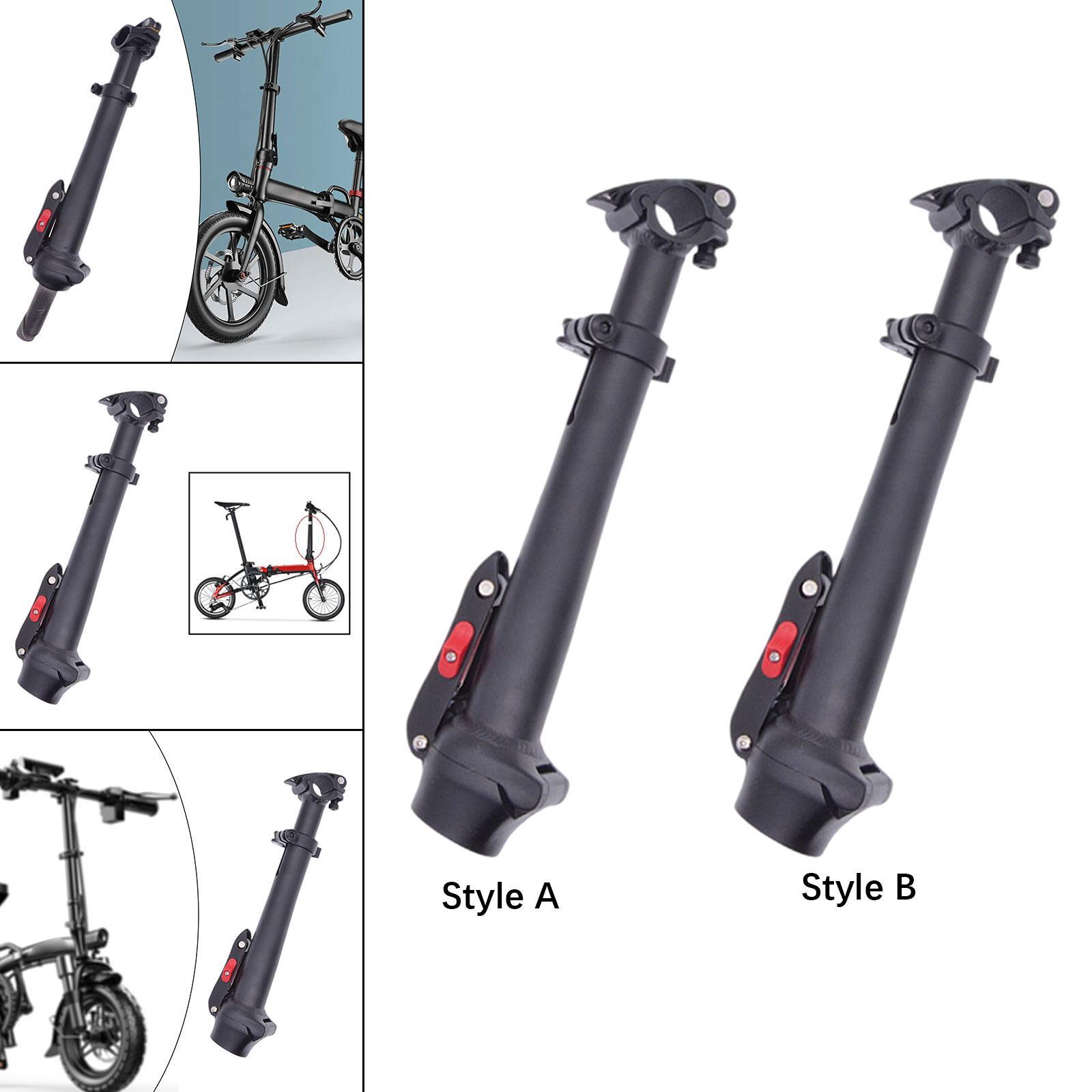 Handlebar Riser Stem - Universele aluminium fietsstuurpen, opklapbare stuurpen, vervangende