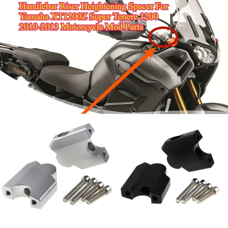 Handlebar Riser Stem - Motorfiets Stuurverhoger Verhogingsadapter Voor XT1200Z Super