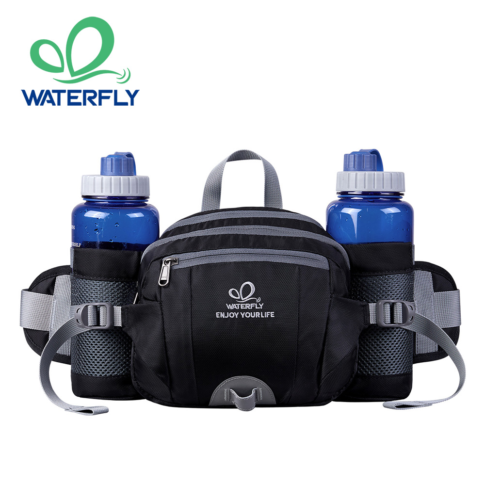 Mountain Biking Hip Pack - WATERFLY Heuptasje Heuptas Fancy Pocket Waterfleshouders