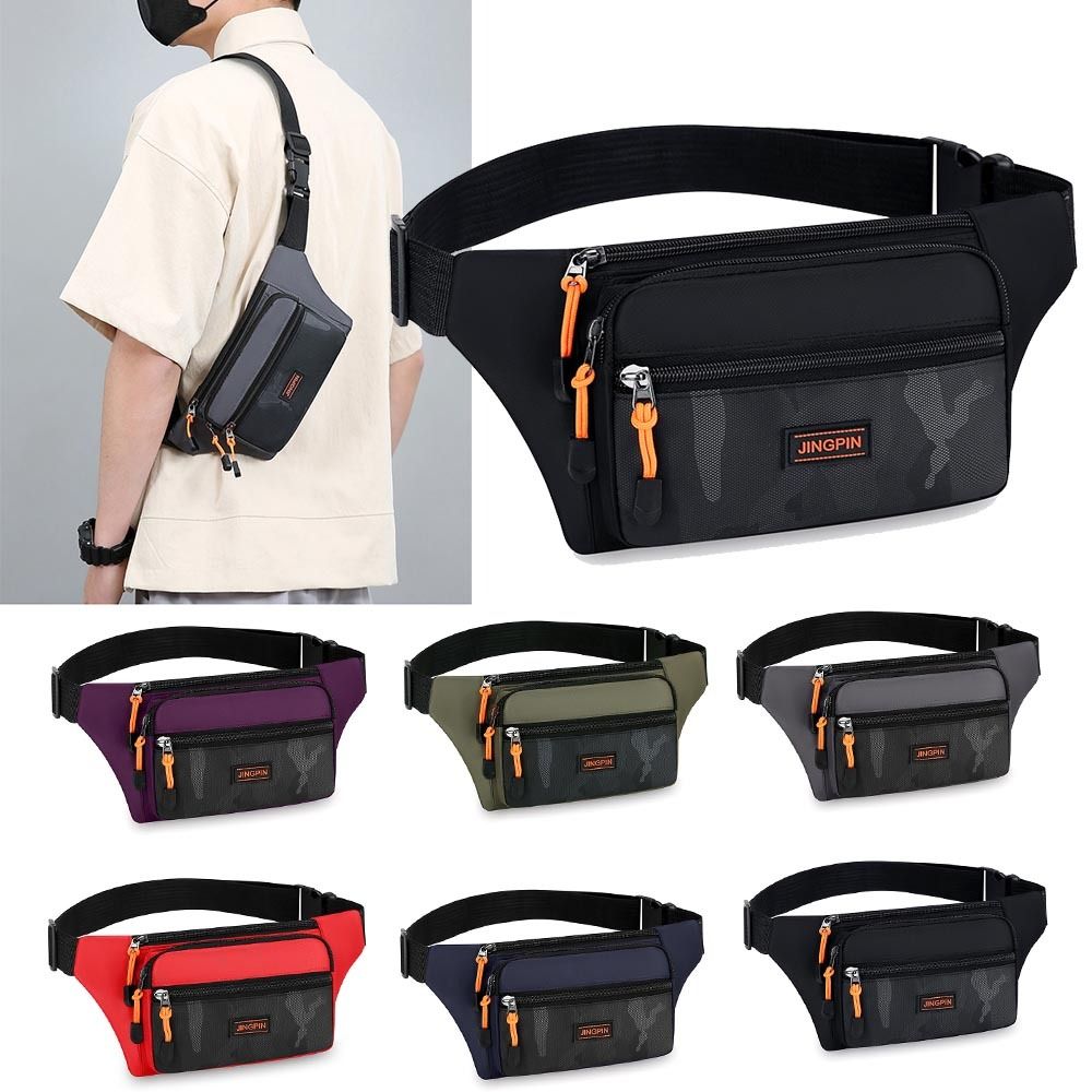 Mountain Biking Hip Pack - Anti-diefstal heuptas voor heren Nauwsluitende heuptassen