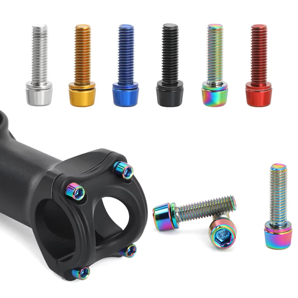 6 stuks/set Fietsstuur Schroev - Handlebar Riser Stem recensie en prijs