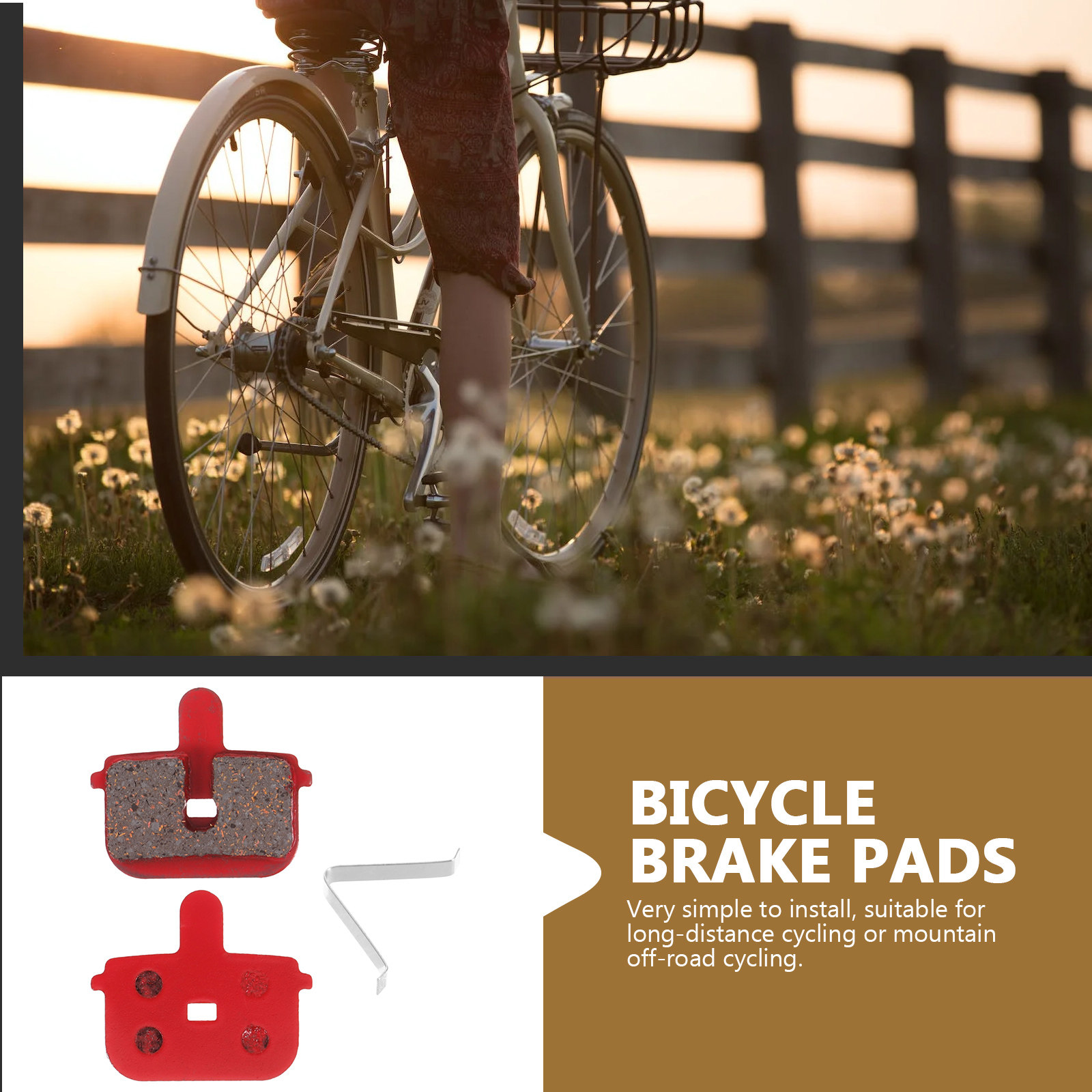 1 set mountainbike remblokken, - Mountain Biking Pads recensie en prijs