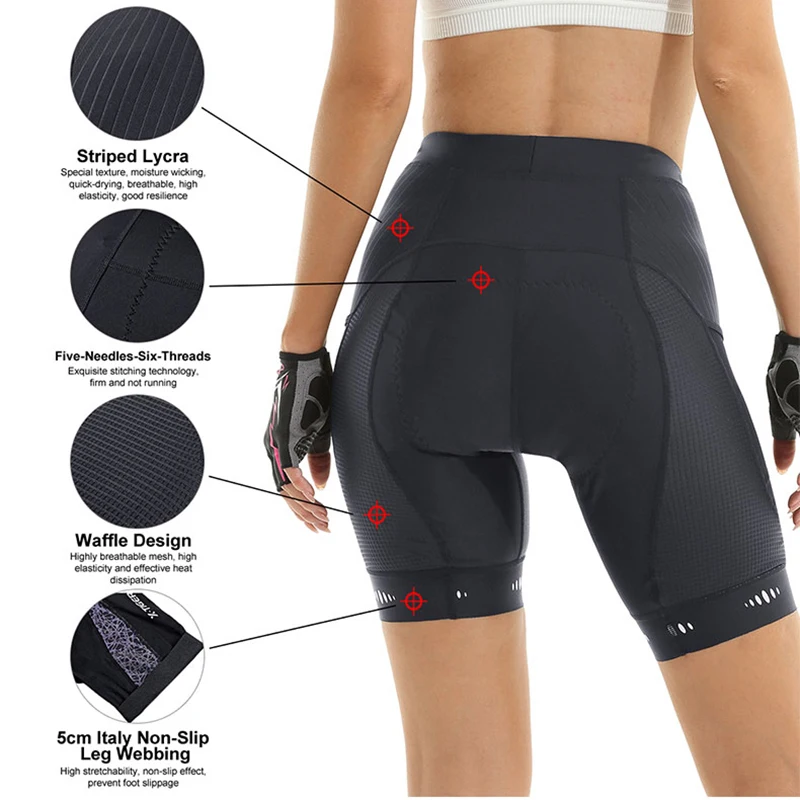 X-TIGER Damesfietsbroek Compet - Mountain Biking Shorts Women recensie en prijs