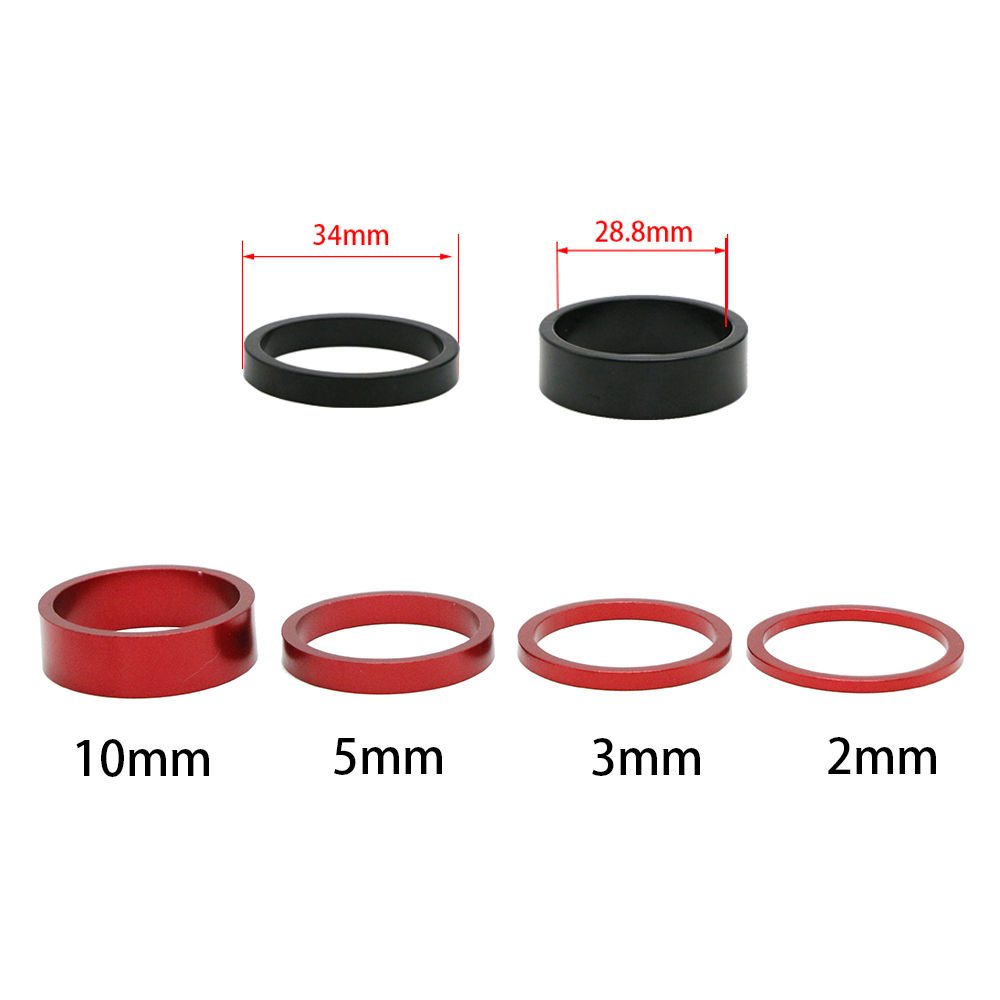 6 stks/set 10mm MTB Racefiets  - Handlebar Riser Stem recensie en prijs
