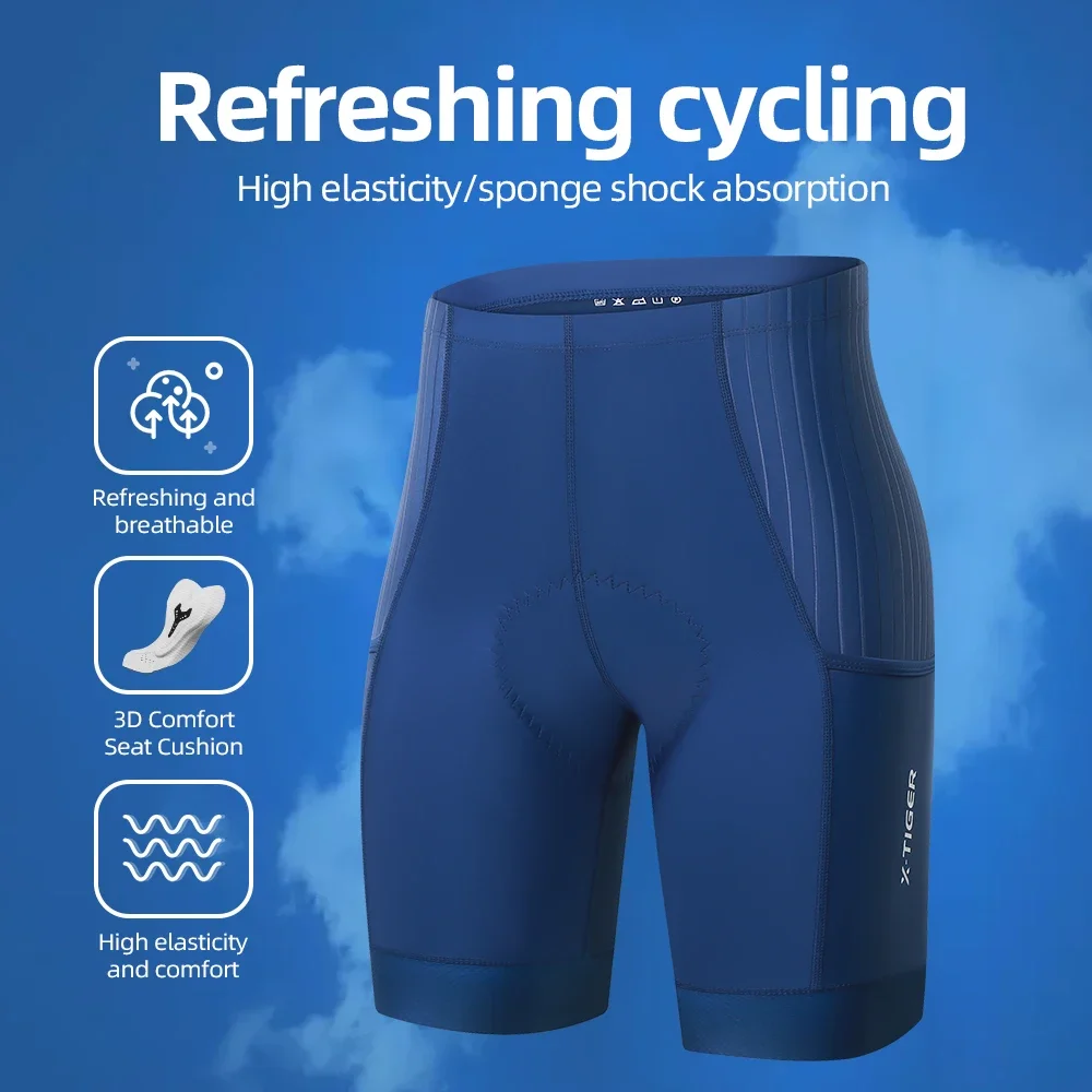 X-TIGER Damesfietsbroek Bib Sh - Mountain Biking Shorts Women recensie en prijs