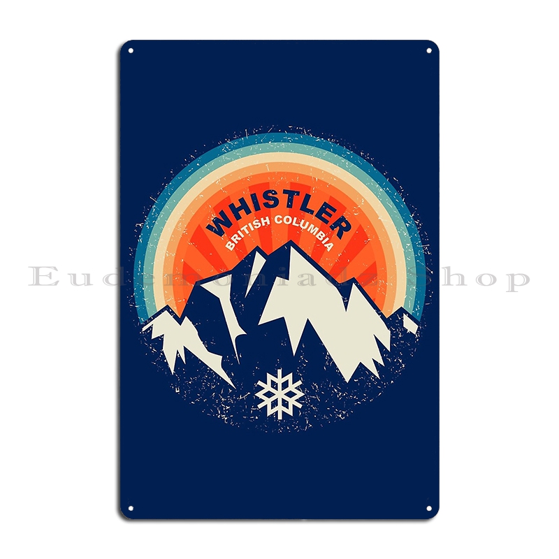 Retro Ski Whistler B.C Canada  - Mountain Biking Europe recensie en prijs