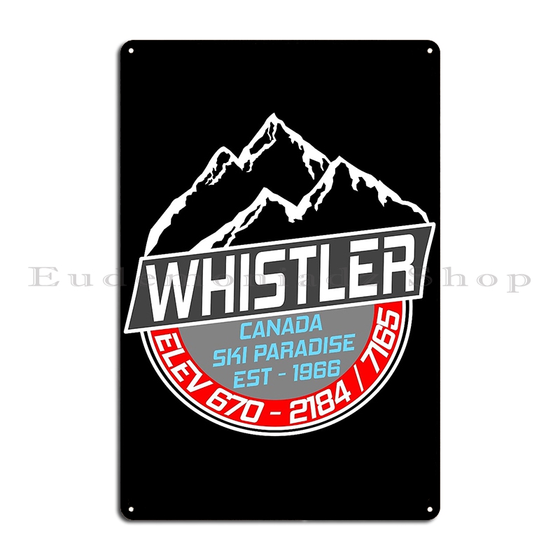 Retro Ski Whistler B.C Canada  - Mountain Biking Europe recensie en prijs