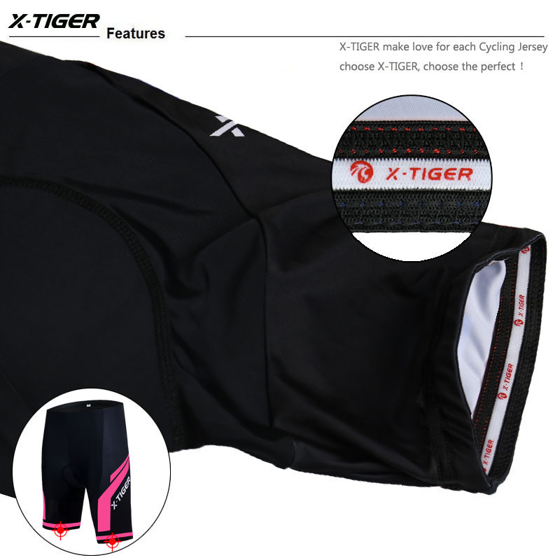 X-TIGER dames fietsbroek 3D ge - Mountain Biking Shorts Women recensie en prijs