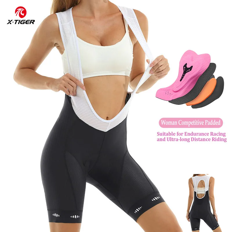 X-TIGER Dames Fietsen Bib Shor - Mountain Biking Shorts Women recensie en prijs