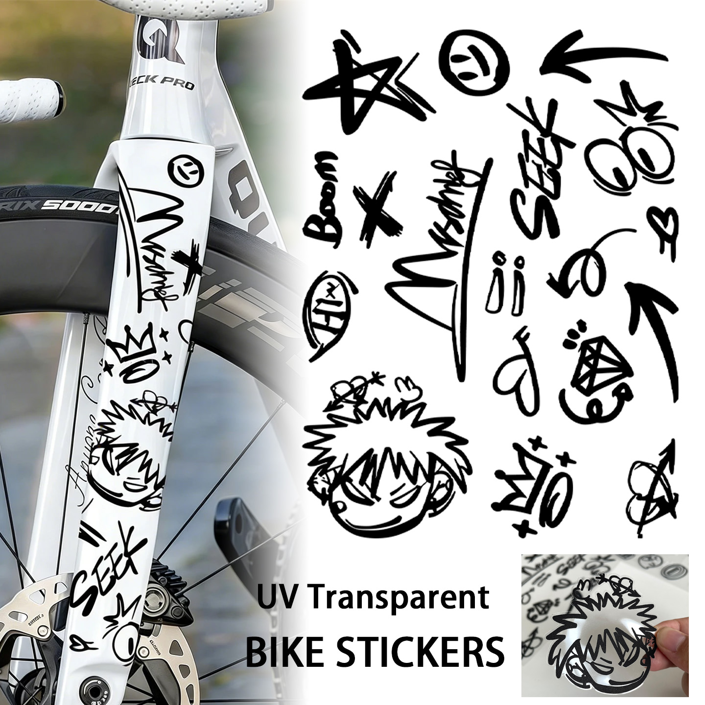 UV-transparante graffiti DIY f - Mountain Biking Helmet recensie en prijs