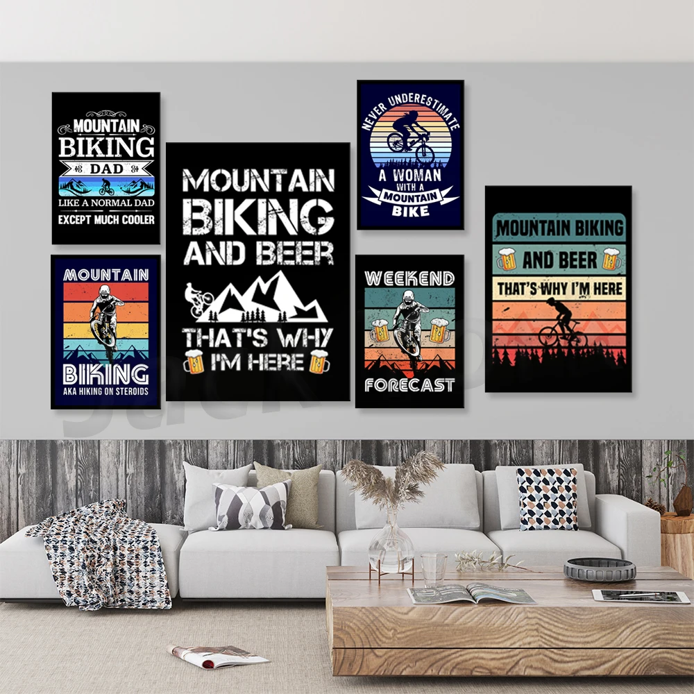Go Mountainbike Print Canvas S - Mountain Biking Europe recensie en prijs