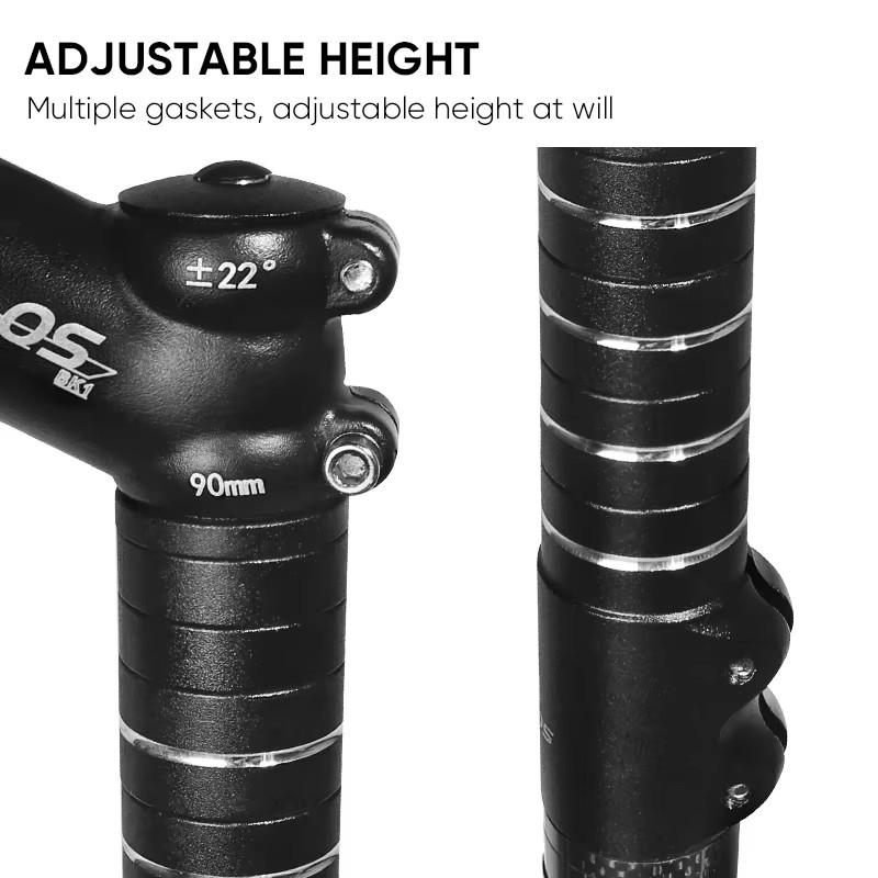 BUCKLOS Fietsstuurpen Hoogte E - Handlebar Riser Stem recensie en prijs