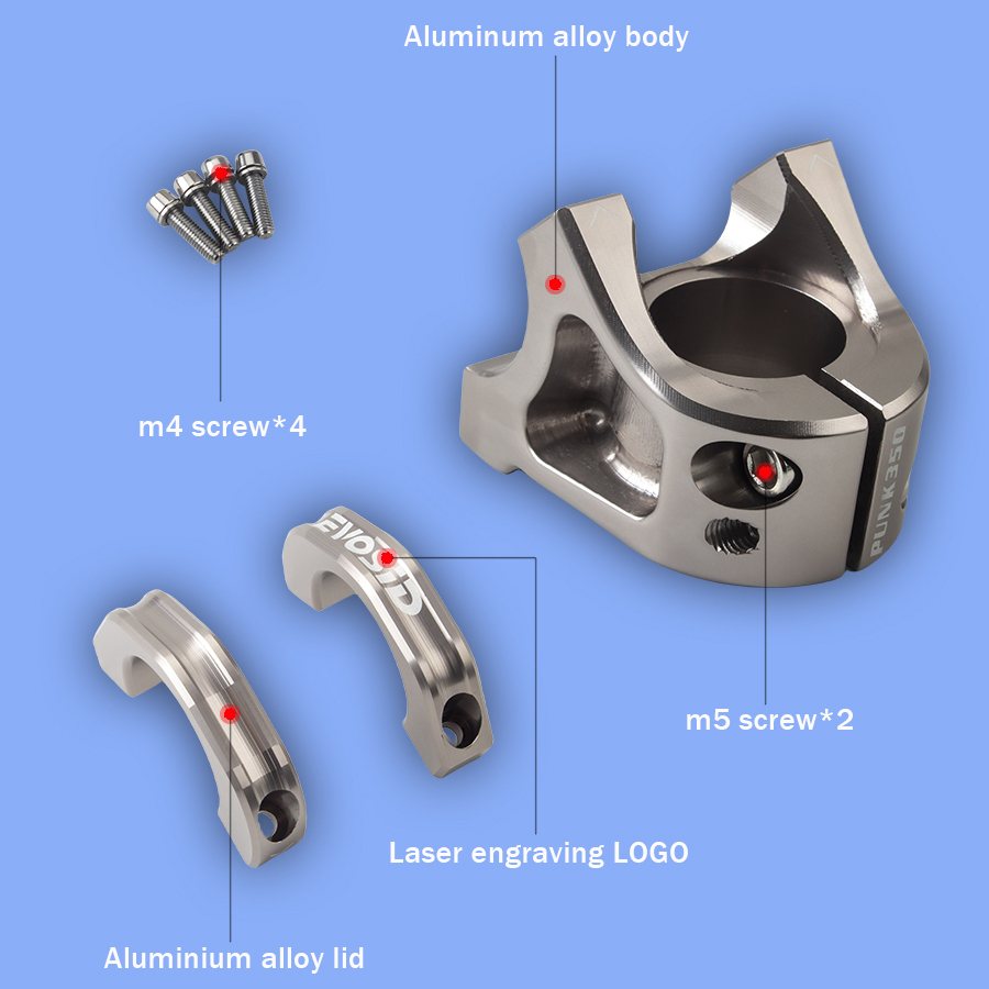 EVOSID Mountainbike Stuurpen 3 - Handlebar Riser Stem recensie en prijs